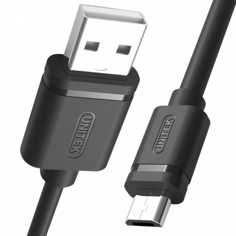Kabel USB - microUSB 2.0, 2M, M/M; Y-C455GBK Kabel USB - microUSB 2.0, 2M, M/M; Y-C455GBK