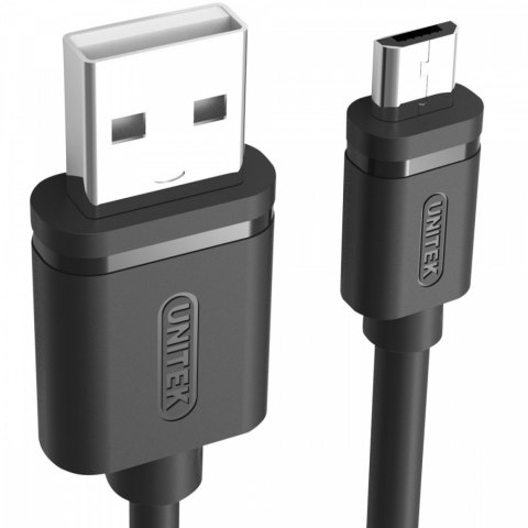 Kabel USB - microUSB 2.0, 2M, M/M; Y-C455GBK Kabel USB - microUSB 2.0, 2M, M/M; Y-C455GBK