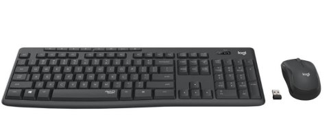 Klawiatura z myszką MK295 Silent Wireless Combo Graphite 920-00980 Klawiatura z myszką MK295 Silent Wireless Combo Graphite 920-00980