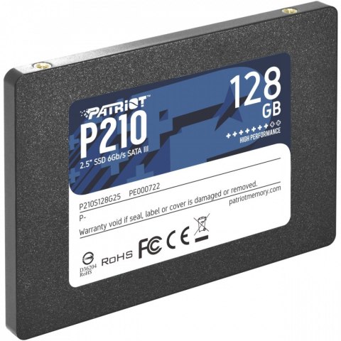 Dysk SSD 128GB P210 450/430 MB/s SATA III 2.5 Dysk SSD 128GB P210 450/430 MB/s SATA III 2.5