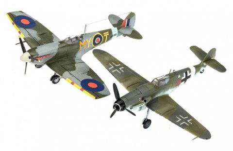 Model plastikowy BF109G-10 & Spitfire MK.V Model plastikowy BF109G-10 & Spitfire MK.V