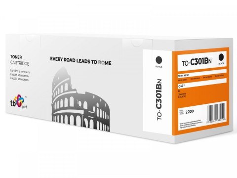 Toner do OKI C301 TO-C301BN BK 100% nowy Toner do OKI C301 TO-C301BN BK 100% nowy