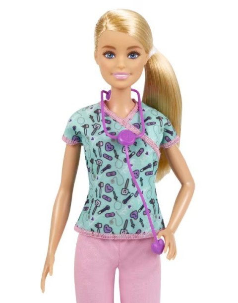 Lalka Barbie Kariera Pielęgniarka Lalka Barbie Kariera Pielęgniarka