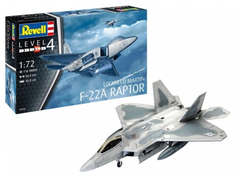 Model plastikowy Lockheed Martin F-22A Raptor Model plastikowy Lockheed Martin F-22A Raptor