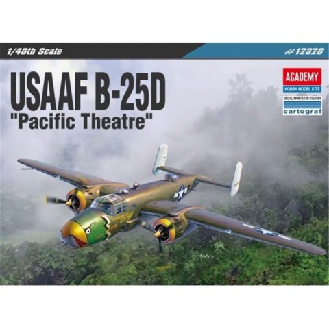 Model plastikowy USAAF B-25D Pacific Theatre Model plastikowy USAAF B-25D Pacific Theatre