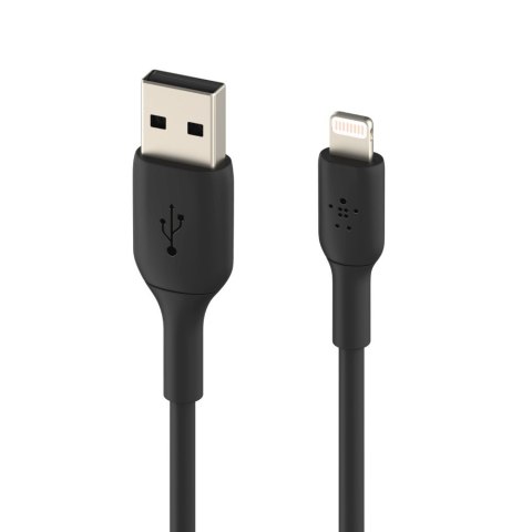 PVC USB-A to Lig htning 1m Black PVC USB-A to Lig htning 1m Black