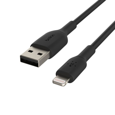 PVC USB-A to Lig htning 1m Black PVC USB-A to Lig htning 1m Black