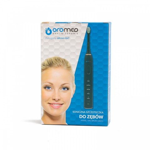 Szczoteczka soniczna ORO-BRUSH Zielona Szczoteczka soniczna ORO-BRUSH Zielona