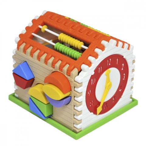 Domek edukacyjny sorter 21 elementów Domek edukacyjny sorter 21 elementów