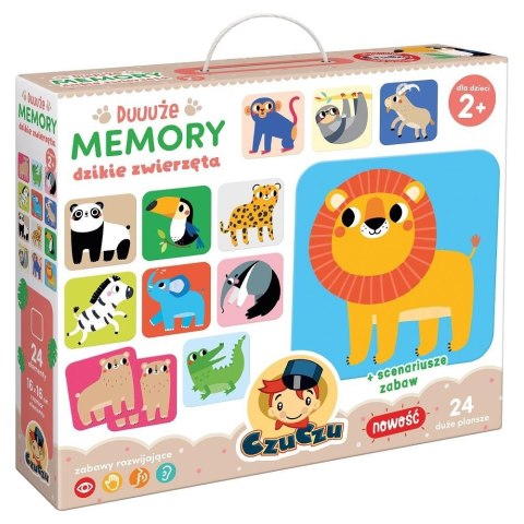 Duuuże memory - Dzikie zwierzęta Duuuże memory - Dzikie zwierzęta