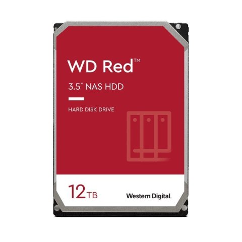 Dysk 3,5 cala WD Red Plus 12TB CMR 256MB/7200RPM Class Dysk 3,5 cala WD Red Plus 12TB CMR 256MB/7200RPM Class