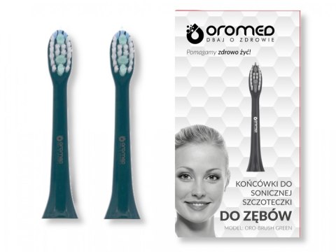 Końcówka do szczoteczki ORO-BRUSH zielona Końcówka do szczoteczki ORO-BRUSH zielona