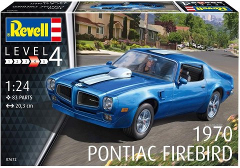 Model plastikowy Pontiac Firebird 1970 Model plastikowy Pontiac Firebird 1970