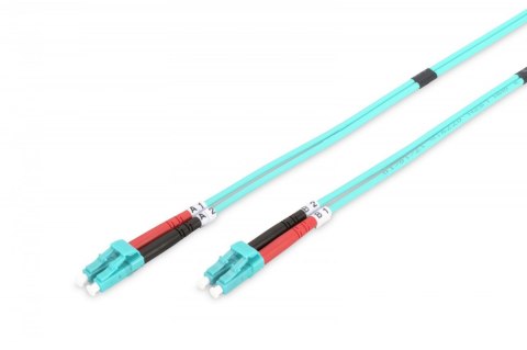 Patch cord światłowodowy FO LC-LC MM 50/125 OM3 duplex LSOH 5m Patch cord światłowodowy FO LC-LC MM 50/125 OM3 duplex LSOH 5m