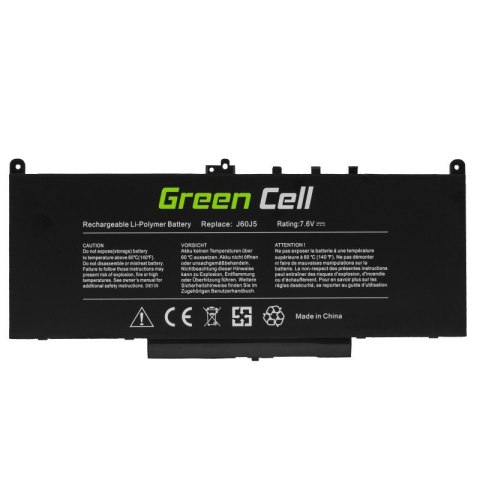 Bateria do notebooka Dell J60J5 7.6V 5800mAh Bateria do notebooka Dell J60J5 7.6V 5800mAh