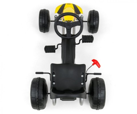 Gokart na pedały Viper Yellow Gokart na pedały Viper Yellow