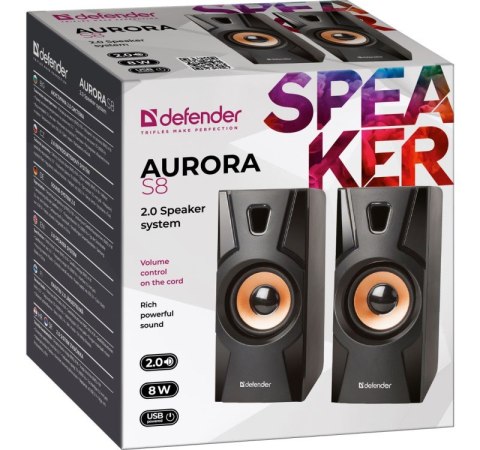 Głośniki przewodowe AURORA S8 2.0 Głośniki przewodowe AURORA S8 2.0