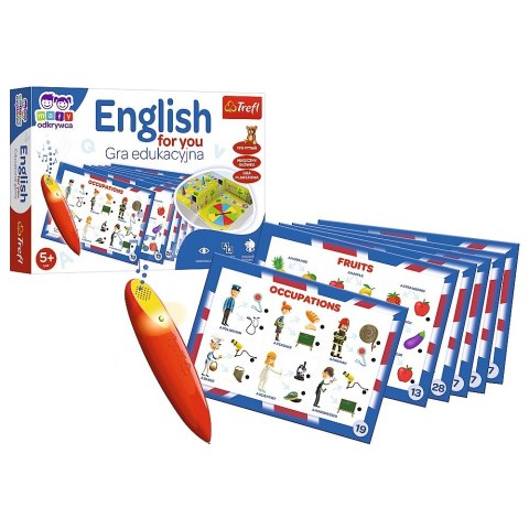 Gra English for you Mały Odkrywca i Magiczny ołówek Gra English for you Mały Odkrywca i Magiczny ołówek