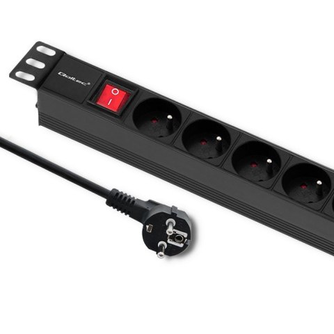 Listwa zasilająca do szafy RACK 1U | 16A | PDU | 8xFRENCH | 2m Listwa zasilająca do szafy RACK 1U | 16A | PDU | 8xFRENCH | 2m