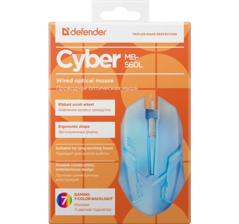 Mysz przewodowa, optyczna, CYBER MB-560L Mysz przewodowa, optyczna, CYBER MB-560L