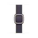 Pasek w kolorze nocnego fioletu z klamrą nowoczesną do koperty 42 mm - rozmiar M