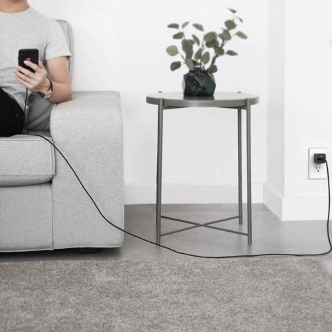 CB-AL05 nylonowy kabel Quick Charge Lightning-USB | 2m | certyfikat MFi Apple CB-AL05 nylonowy kabel Quick Charge Lightning-USB | 2m | certyfikat MFi Apple