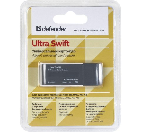 Czytnik kart pamięci ULTRA SWIFT USB 2.0 Czytnik kart pamięci ULTRA SWIFT USB 2.0