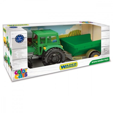 Farmer traktor z przyczepą w kartonie Farmer traktor z przyczepą w kartonie