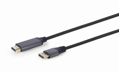 Kabel DisplayPort męski do HDMI 1.8m Kabel DisplayPort męski do HDMI 1.8m
