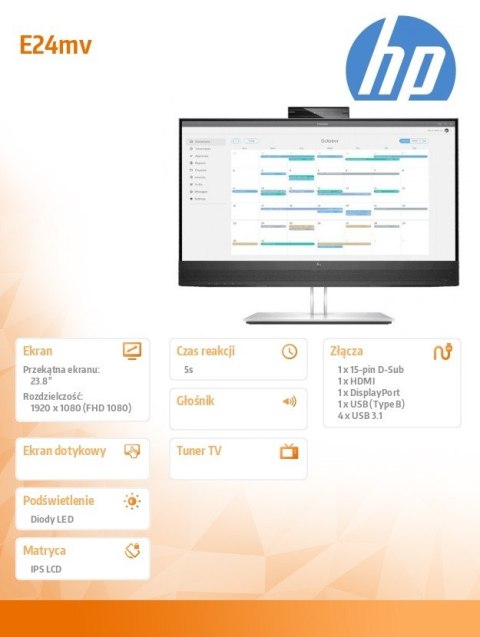 Monitor E24mv G4 FHD Monitor Conferencing 169L0AA