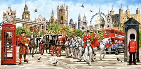Puzzle 4000 elementów - Duma Londynu Puzzle 4000 elementów - Duma Londynu