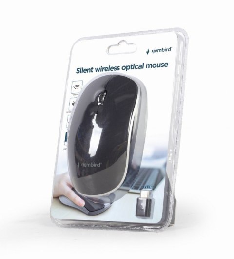 Mysz optyczna bezprzewodowa z odbiornikiem USB-C Mysz optyczna bezprzewodowa z odbiornikiem USB-C