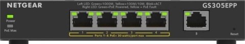 Przełącznik GS305EPP switch unmanaged 5GE (4xPoE+) Przełącznik GS305EPP switch unmanaged 5GE (4xPoE+)