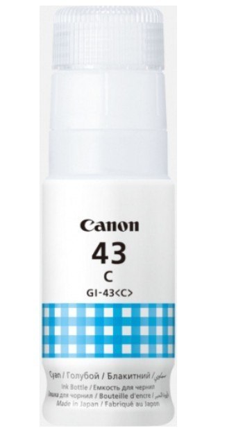 Tusz GI-43 EMB CYAN 4672C001 Tusz GI-43 EMB CYAN 4672C001