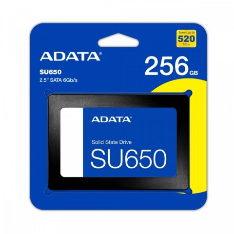 Dysk SSD Ultimate SU650 256GB 2.5 S3 3D TLC Retail Dysk SSD Ultimate SU650 256GB 2.5 S3 3D TLC Retail