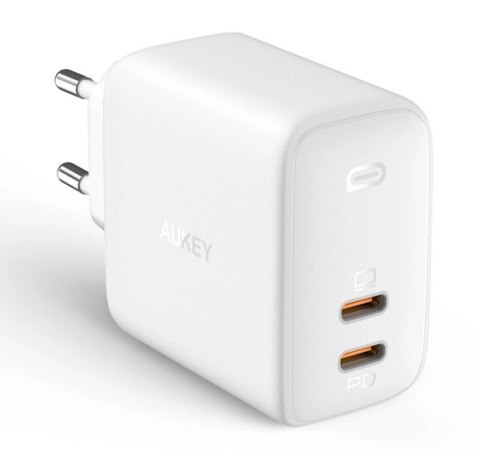 PA-B4 White ładowarka sieciowa Omnia GaN 2xUSB C Power Delivery 3.0 65W 6A PA-B4 White ładowarka sieciowa Omnia GaN 2xUSB C Power Delivery 3.0 65W 6A
