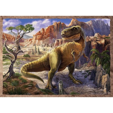 Puzzle 4w1 Ciekawe dinozaury Puzzle 4w1 Ciekawe dinozaury