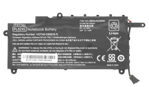 Bateria do HP Pavilion X360 11-N 3800 mAh (29 Wh) 7.4 - 7.6 Volt Bateria do HP Pavilion X360 11-N 3800 mAh (29 Wh) 7.4 - 7.6 Volt