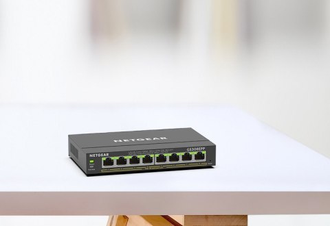 Przełącznik Switch GS308EPP 8xGE PoE+ Przełącznik Switch GS308EPP 8xGE PoE+