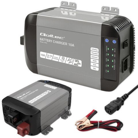 Inteligentna ładowarka do akumularów LiFePO4 AGM GEL SLA | 30A | 12V Inteligentna ładowarka do akumularów LiFePO4 AGM GEL SLA | 30A | 12V