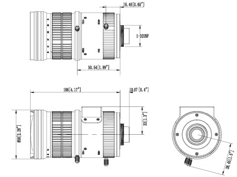 OBIEKTYW DAHUA PFL1575-A12D