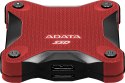 Dysk Zewnętrzny SSD Adata SD620 1TB czerwony
