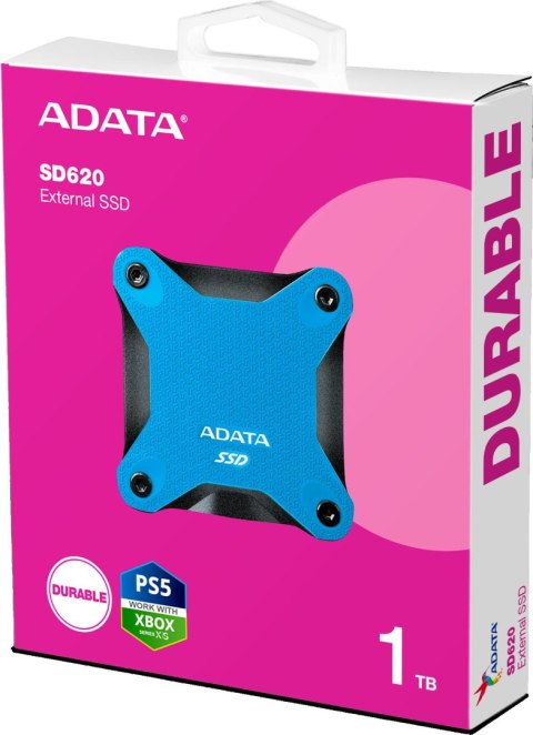 Dysk Zewnętrzny SSD Adata SD620 1TB niebieski