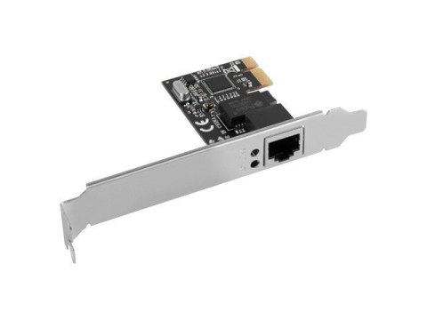 Karta sieciowa PCI-E 1X RJ45 1GB RTL8111C śledź low profile Karta sieciowa PCI-E 1X RJ45 1GB RTL8111C śledź low profile