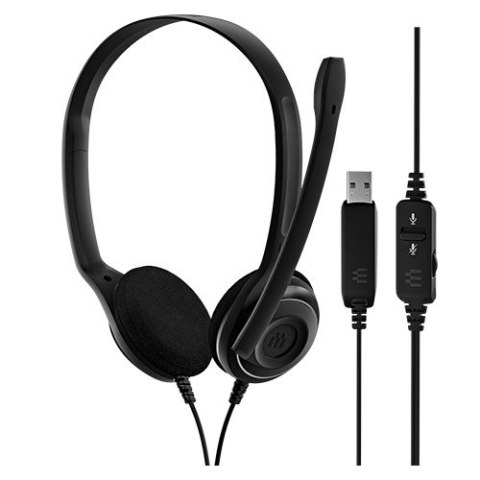 PC 8 USB - Słuchawka stereo USB do komputera z pilotem PC 8 USB - Słuchawka stereo USB do komputera z pilotem
