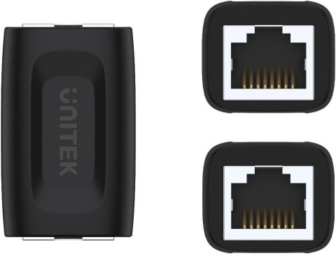 Adapter Unitek RJ45 (F) - RJ45 (F) Cat.6 1Gbps | Przedłużka sieciowa RJ45, Łącznik