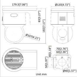 KAMERA IP PTZ HIKVISION DS-2DE3A400BW-DE/W(F1)(T5) PL