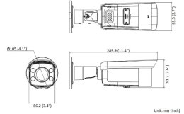 Kamera IP HIKVISION DS-2CD2T87G2H-LISU/SL(2.8mm)(eF) PL