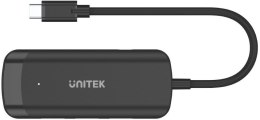 Unitek Aktywny hub USB-C 3*USB-A 3.1, HDMI 4K@30Hz
