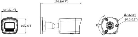 Kamera IP Hikvision DS-2CD1061G2-LIU 2.8mm PL